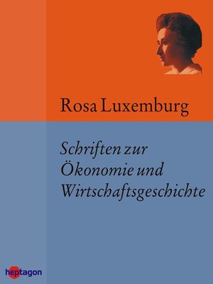 cover image of Schriften zur Ökonomie und Wirtschaftsgeschichte
